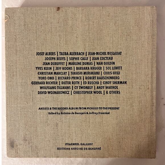 Art & Vinyl by Antoine de Beaupré and Jeffrey Fraenkel Gallery 2018 Hardcover - Picture 2 of 14
